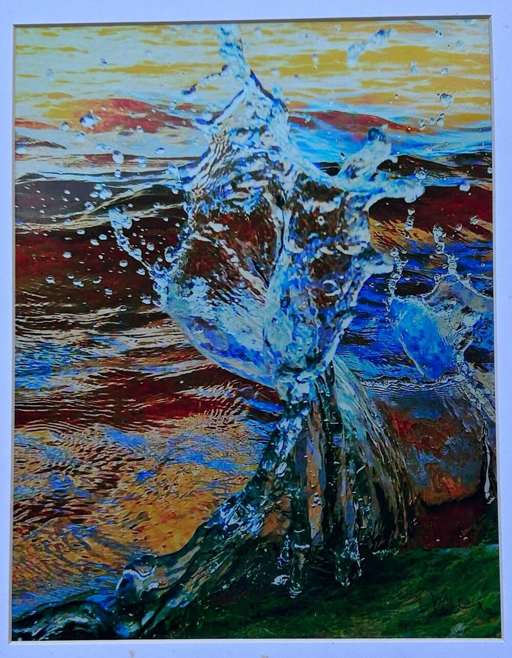 Korbi Dean Fine Art Splash Series Suntwist Anini Beach Kauai Photographic Print
